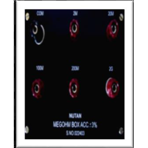 HV Megohm Box (2MΩ to 2GΩ)