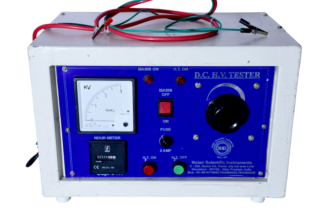 DC High Voltage Tester (0–3 kV / 50 mA)